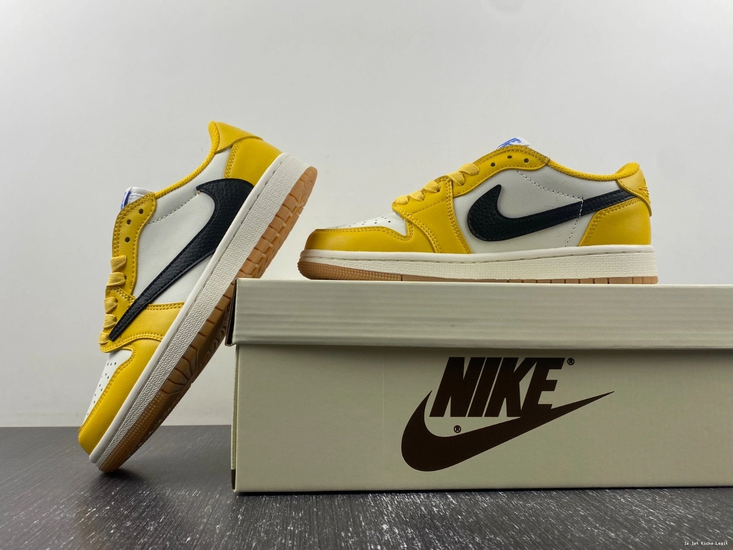 OG Scott 1 Air DZ4137-700 Jordan Canary Travis Low 1202